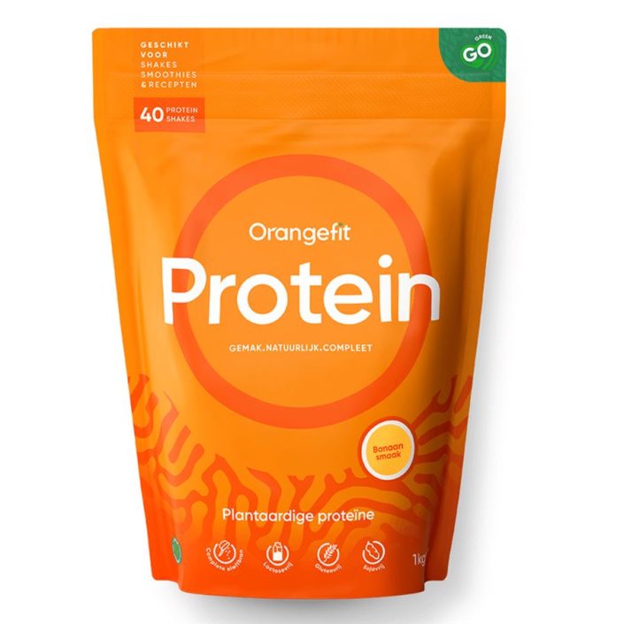 Orangefit Protein 1000 G Banán Veganfightershop Cz